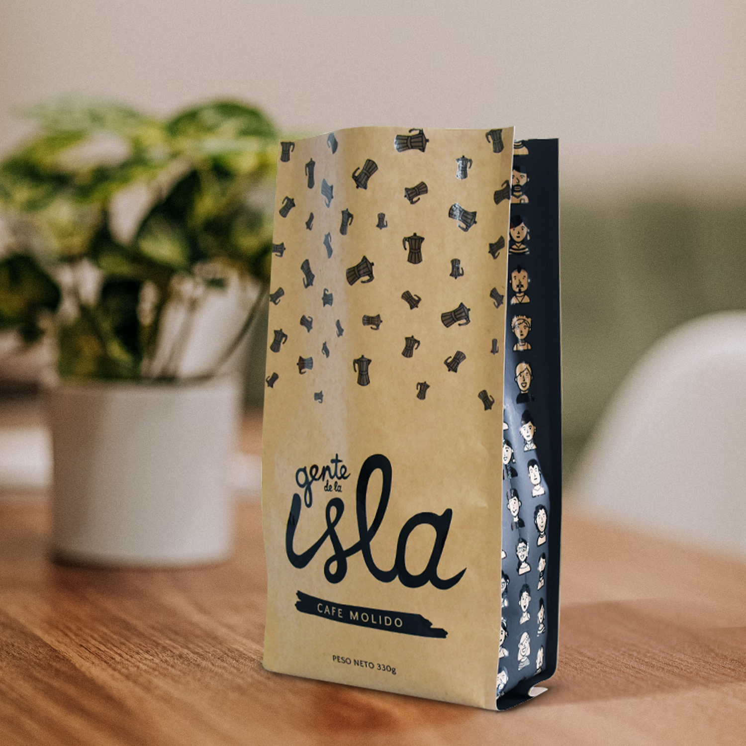 Bolsa De Café De Papel Con Cremallera De Embalaje De Café En Polvo Al Mejor Precio