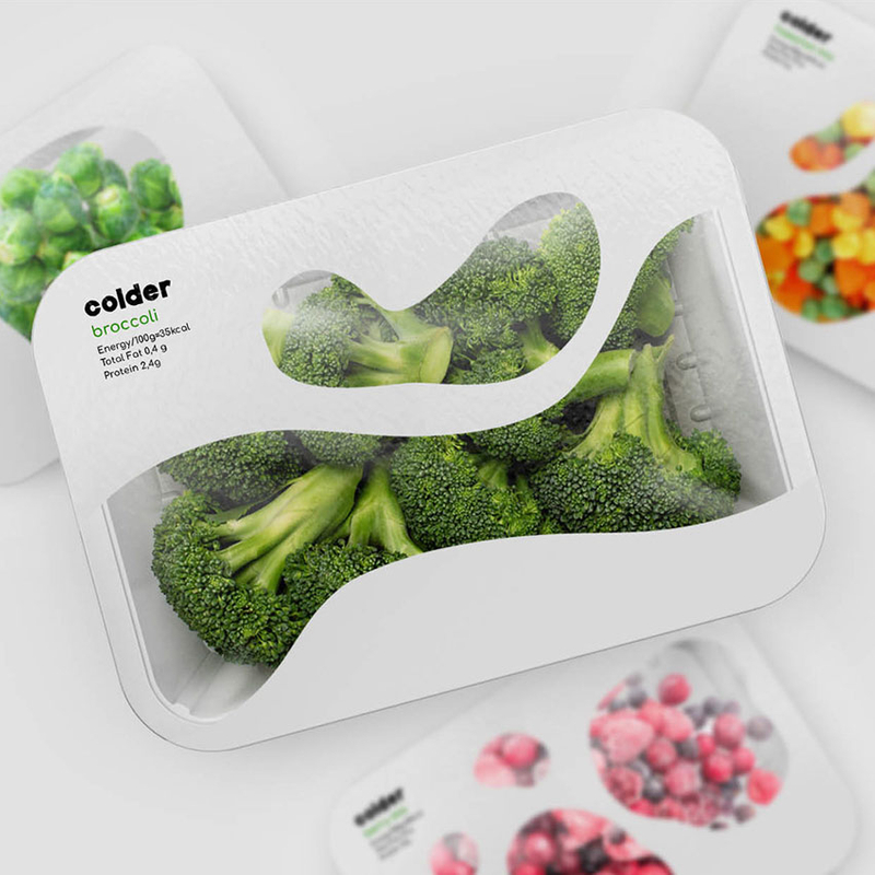 Barrera Contra La Humedad La Mejor Película De Tapa Reciclable Para Envases De Alimentos Para Bandejas De Lechuga