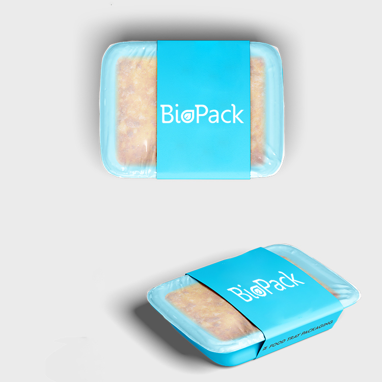 El Mejor Embalaje De Película Con Tapa Troquelada Compostable Personalizada De Calidad Alimentaria Para Queso Congelado