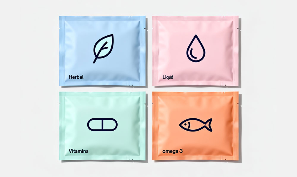 envasado de suplementos alimenticios