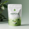 Bolsa De Matcha Stand-Up Personalizada Y Certificado Compostable