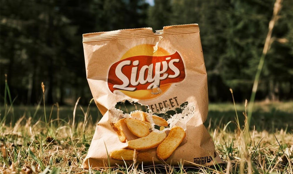 Bolsas biodegradables para papas fritas