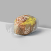Bolsos Plásticos De La Galleta Del Sellado Térmico Biodegradables Claros Pequeños Que Se Pueden Volver A Cerrar Con Lazos Giratorios