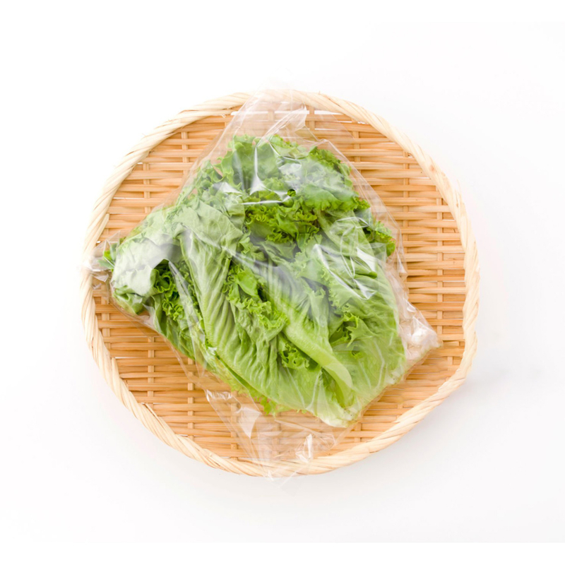 Bolsas De Violonchelo Transparentes Respetuosas Con El Medio Ambiente Y Seguras Para Alimentos Personalizadas Para Verduras De Hoja Verde