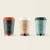 Vasos De Papel Compostables Con Logotipo Personalizado Para Cafeterías