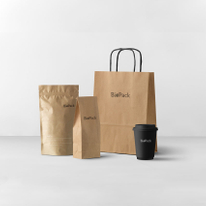 Envasado Sostenible De Granos De Café El Mejor Envase De Café De Diseño Único