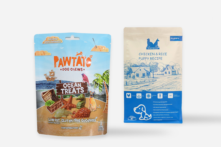 Bolsas de comida para mascotas
