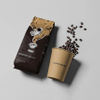 Inicio Bolsas De Café De Papel De Arroz Personalizadas Blancas Compostables Para Cafeterías
