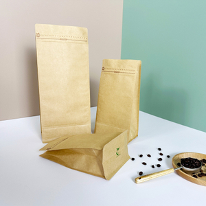 Bolsas Kraft Sos Marrón Natural Reciclable Al Por Mayor Con Ventana Para Panadería