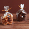 Bolsos Plásticos De La Galleta Del Sellado Térmico Biodegradables Claros Pequeños Que Se Pueden Volver A Cerrar Con Lazos Giratorios