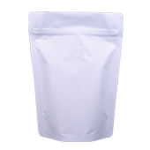 Bolsas de café blancas de 250 g