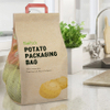 Bolsas Biodegradables De Papel Con Fondo Plano De Malla Crystal Vision Al Por Mayor