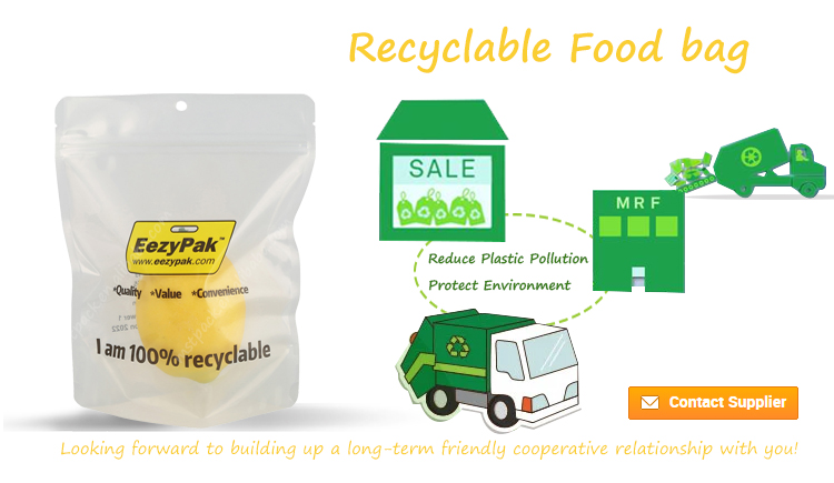 Bolsas de alimentos reciclables