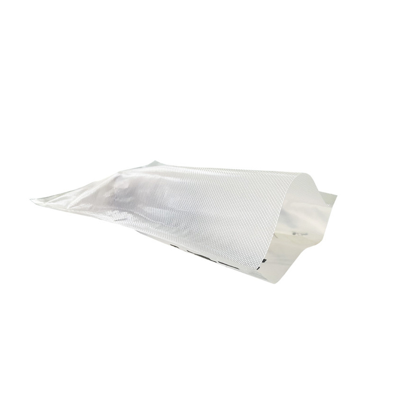 Bolsas De Vacío Compostables En Relieve Con 3 Lado Sellado Lateral De Tamaño Personalizado Para Mariscos