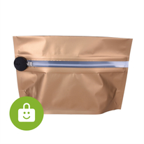 Bolsa De Tabaco De Virginia Biodegradable Personalizada Con Cierre De Cremallera A Prueba De Niños