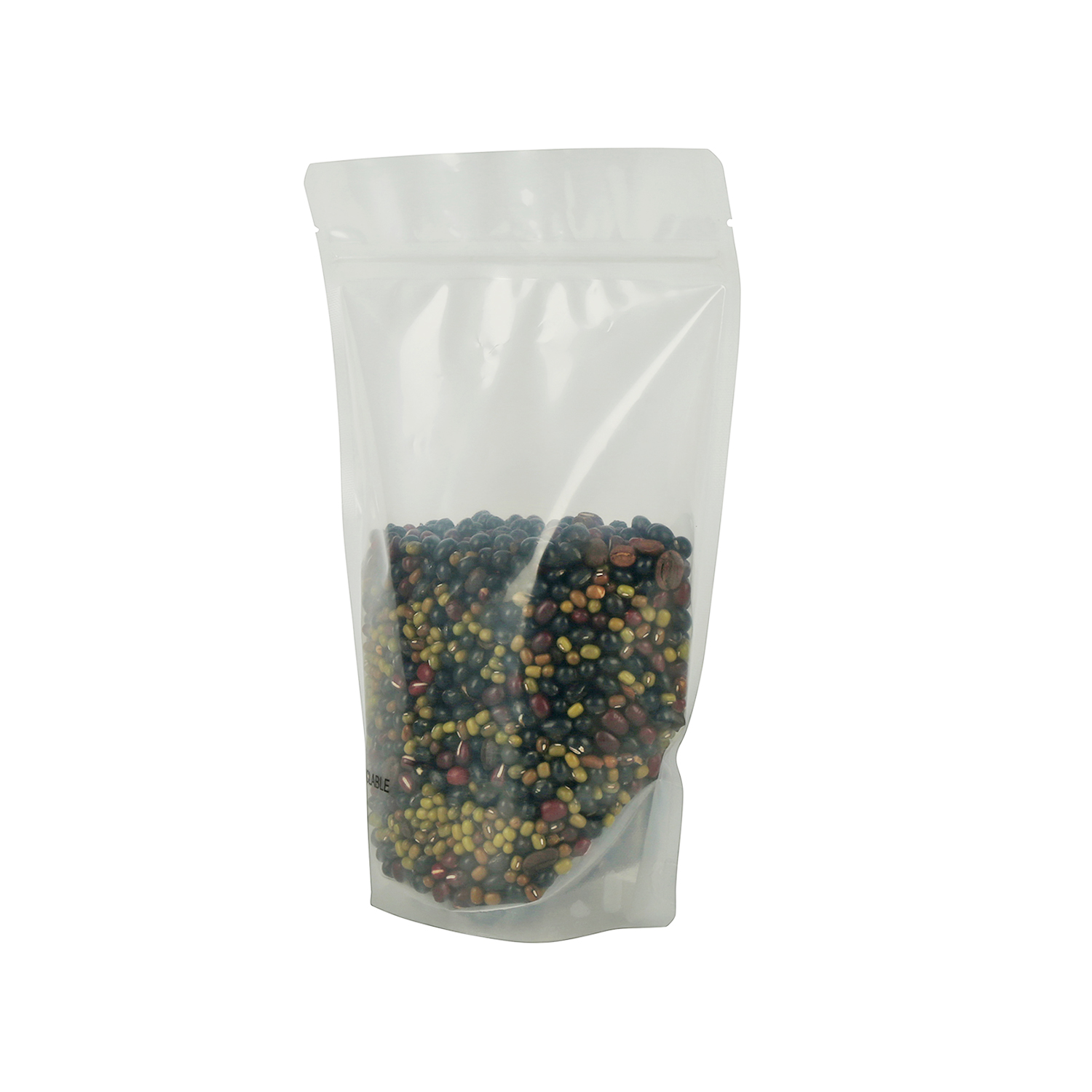 Envasado de alimentos de pie biobase y reciclable