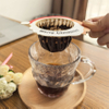 El Mejor Filtro De Té Y Café De Papel Estilo OVNI Con Gotero Portátil Para Verter Sobre Café