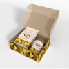 Bolsas De Café Impresas Con Fondo Plano De Papel De Aluminio Personalizado Para Envasado De Alimentos Con Válvula