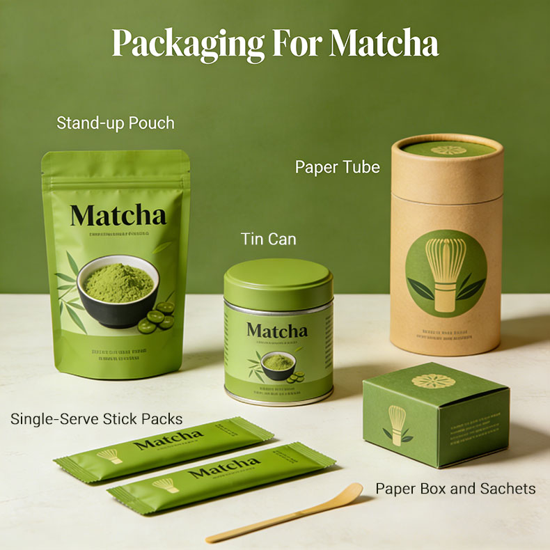 envases para matcha