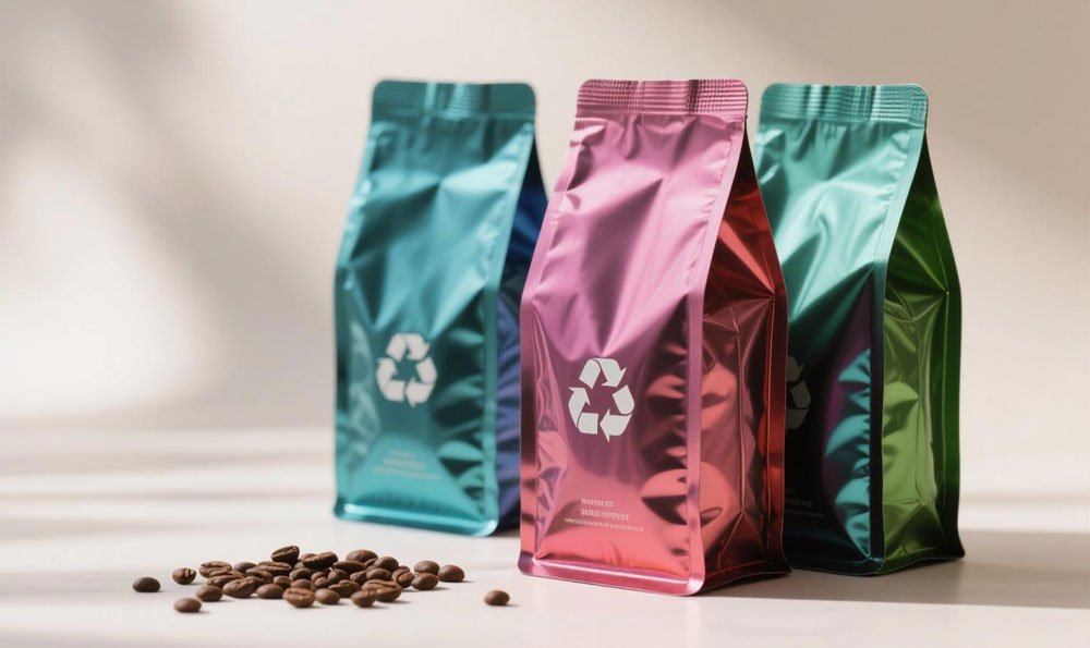 bolsas de caf&eacute; de aluminio