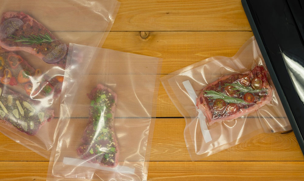 bolsas al vac&iacute;o alimentos