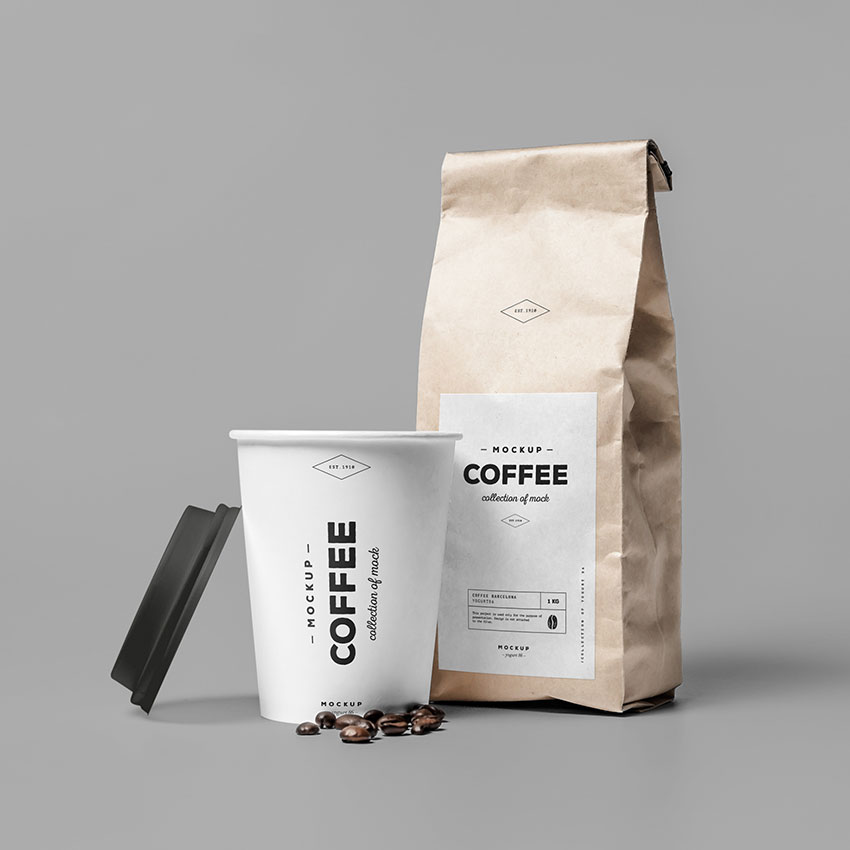 Inicio Bolsas De Café De Papel De Arroz Personalizadas Blancas Compostables Para Cafeterías