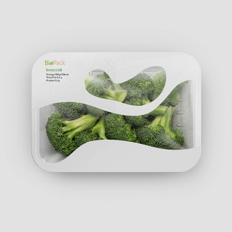 El Mejor Embalaje De Película Con Tapa Troquelada Compostable Personalizada De Calidad Alimentaria Para Queso Congelado