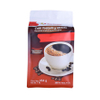 Bolsa De Fondo Plano Bolsa De Papel De Aluminio Laminado Resellable Impreso En Color Personalizado En Polvo De Grano De Café De Grado Alimenticio