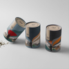 Tubos De Papel Artesanales Compostables Con Embalaje De Cilindro Impreso Personalizado Para Té