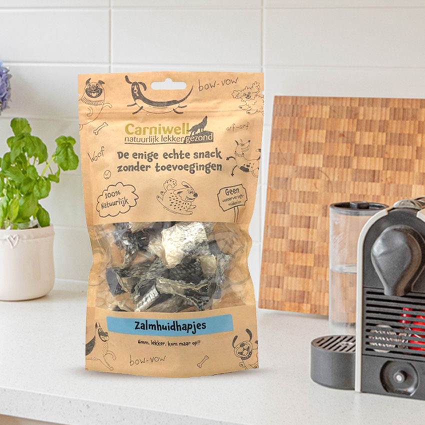 Bolsa De Embalaje De Alimentos Para Mascotas Reciclable De Diseño Creativo Barato A La Venta