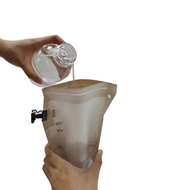 El Cervecero Ligero A Granel De Encargo Del Café De La Reutilización Se Levanta Los Bolsos Ziplock Del Brebaje Del Café