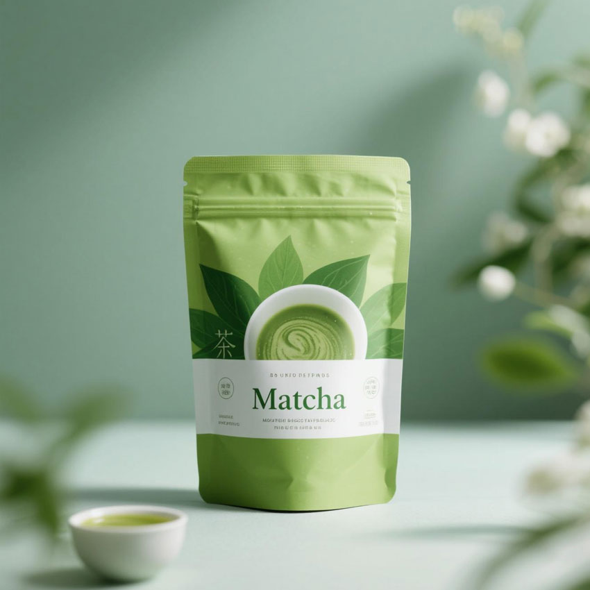 Soluciones de envasado de matcha personalizadas y ecológicas