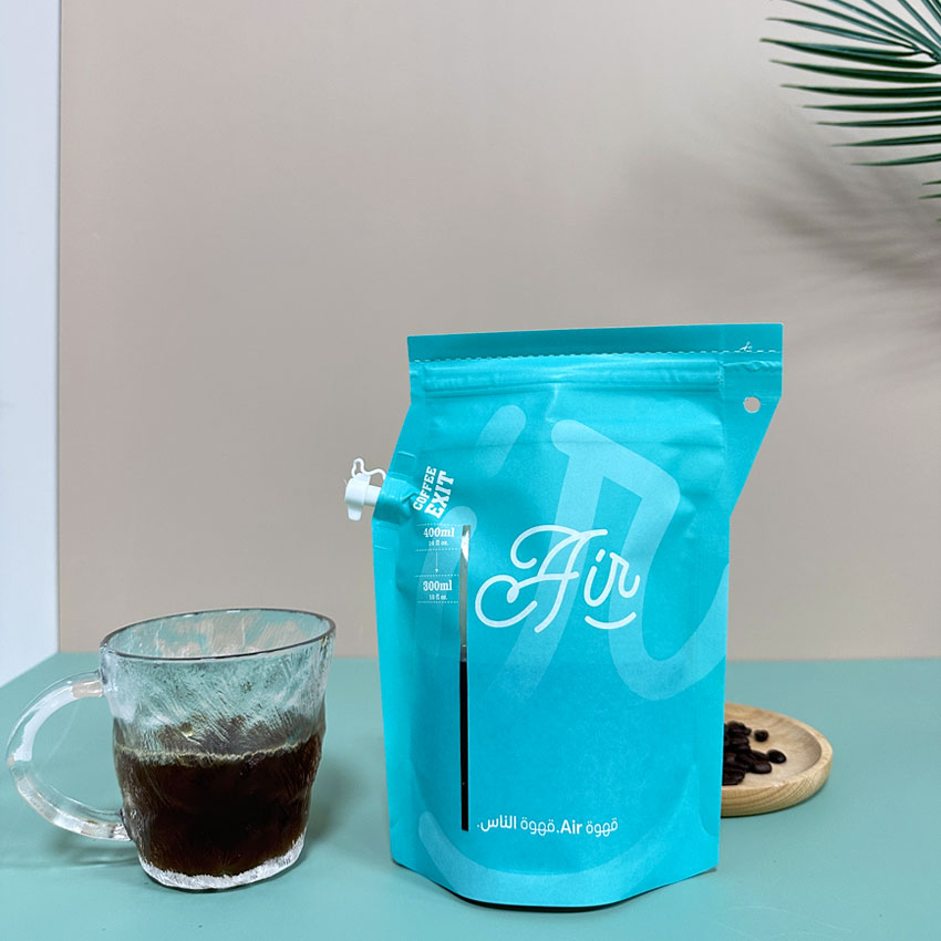 Bolsas Personalizadas De 3 Litros Para Café Frío Con Válvula Vitop