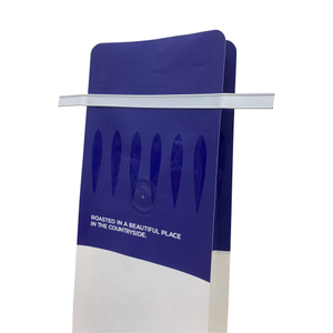 Barrier Bio Degradable Flat Bottom Coffee Pouch Logotipo personalizado Impreso Flexible Tintie Bag Proveedor
