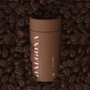 Embalaje De Café Con Cilindro De Cartón Reciclable De Diseño Personalizado