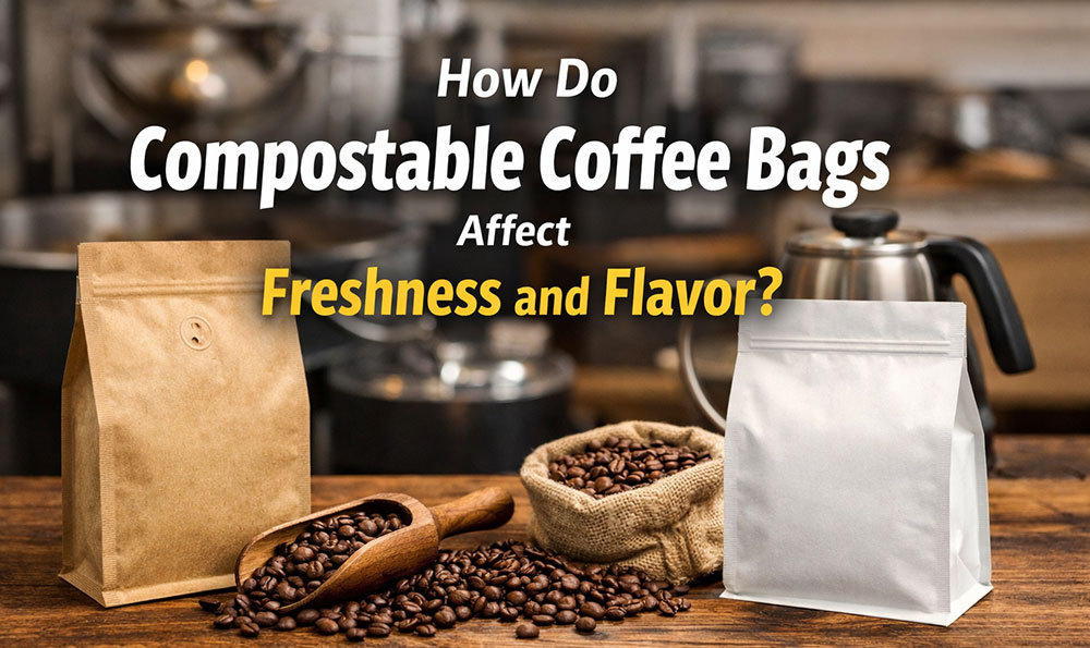 bolsas de caf&eacute; compostables
