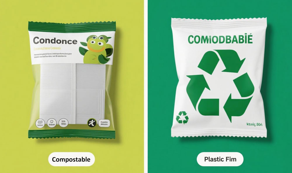Pel&iacute;cula de embalaje compostable