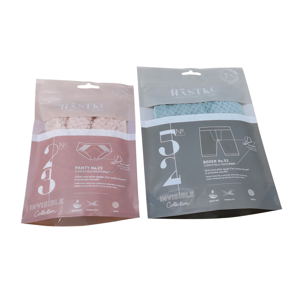 Bolsas Ziplock Doypack Transparentes Flexibles Biodegradables Empaquetado Para Camiseta