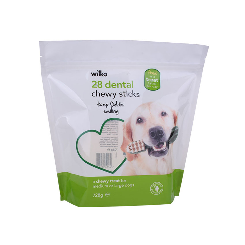 Bolsos Biodegradables Abonables Modificados Para Requisitos Particulares De La Comida De Perro De La Capacidad Del Sello De La Impresión Colorida Modificada Para Requisitos Particulares