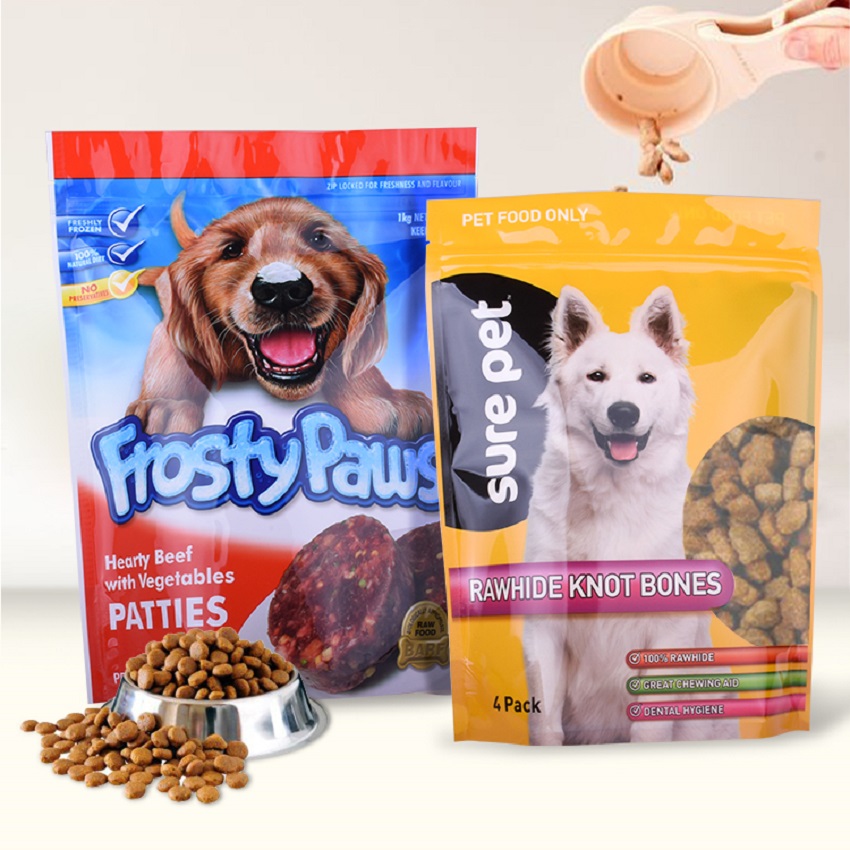 Las Mejores Bolsas Grandes Impresas De Arena Para Gatos Compostables De Fondo Plano A Prueba De Humedad