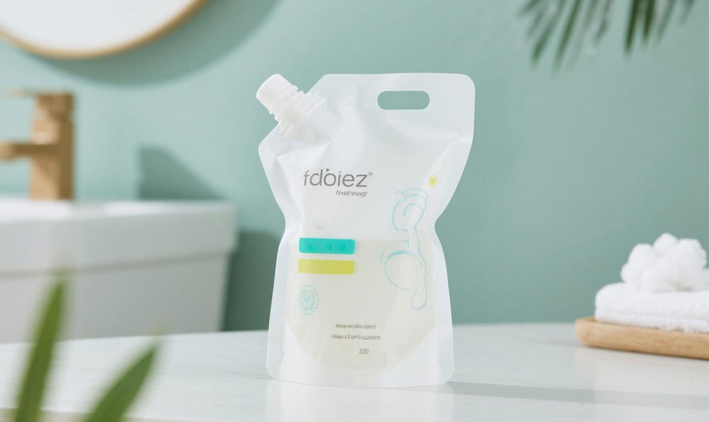 embalaje de bolsas de recarga