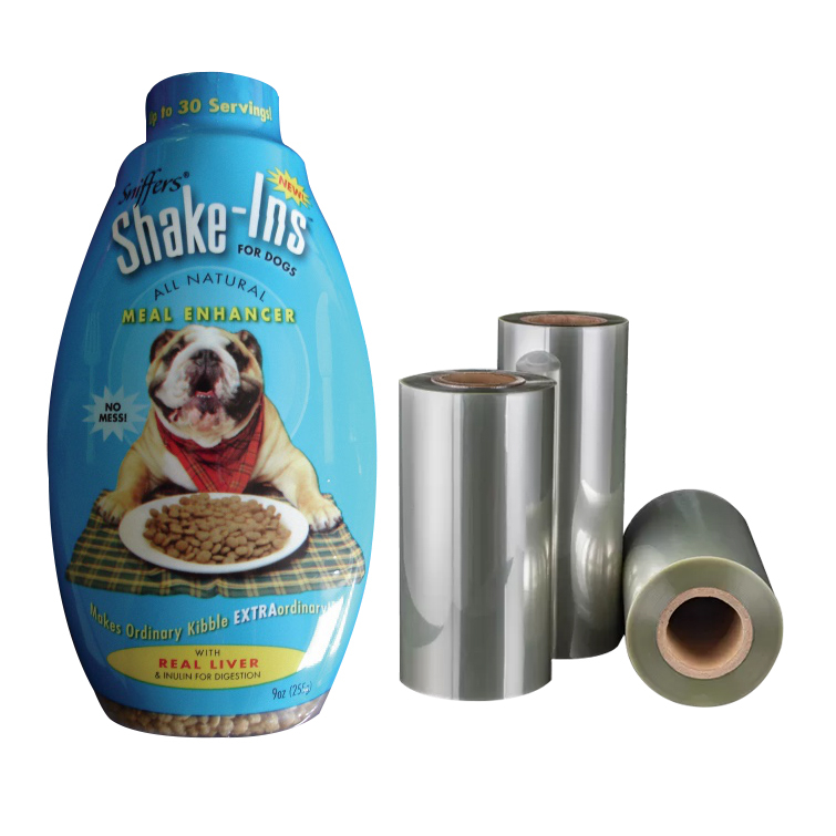 Película Plástica Material Compostable Del PLA De La Manga Del Encogimiento De Botella De Bebida De Protección De Medio Ambiente Para La Etiqueta