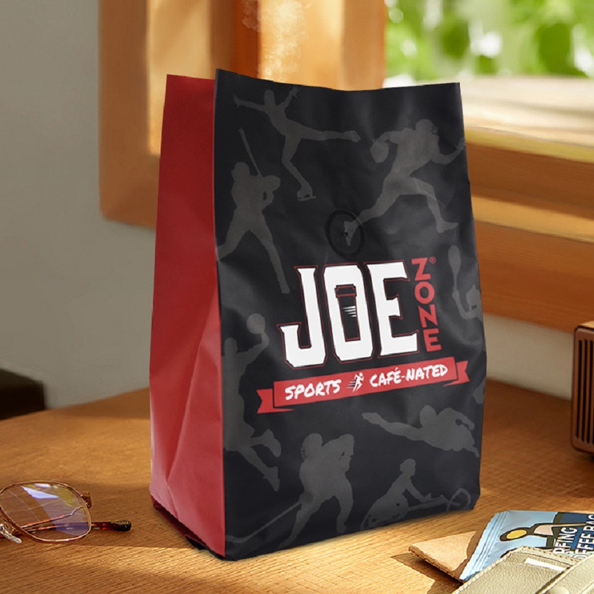 Bolsa Respetuosa Del Medio Ambiente Del Café Con Leche Del Bolso De Grano De Café De La Parte Inferior De La Caja Del Sello De Cremallera Con La Válvula