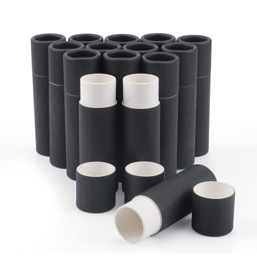 Tubo Biodegradable Hermético Al Por Mayor Del Protector Labial Del Papel De Eco Kraft Del OEM