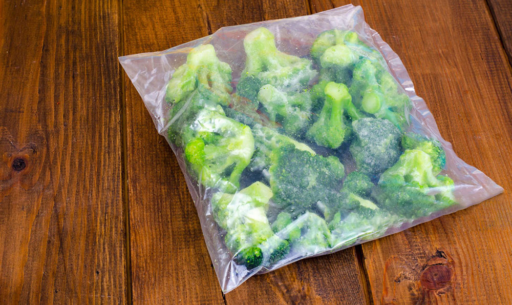 envasado de alimentos congelados