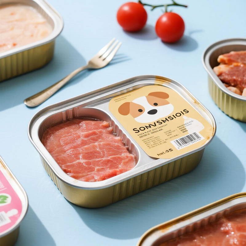 Contenedores De Aluminio Para Comida De Perros A Medida