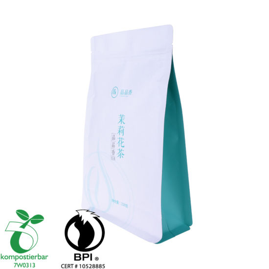 Fábrica de bolsitas de té PLA con fondo de caja renovable de China