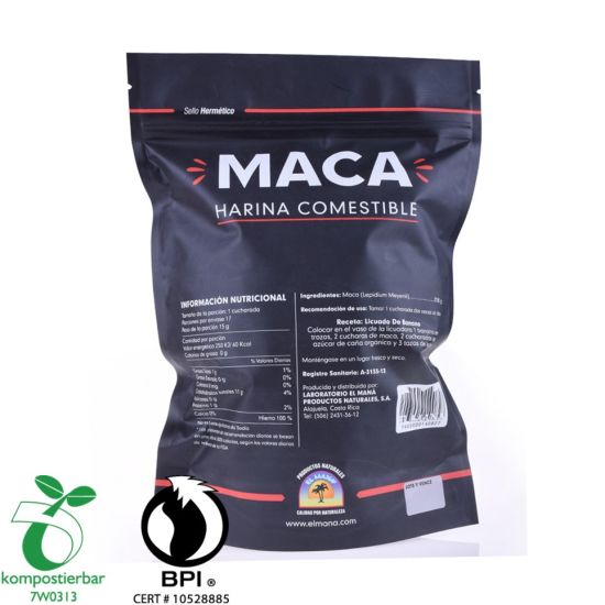 Impresión en huecograbado Colorido Doypack Biodegradable Mylar Bag Fabricante en China