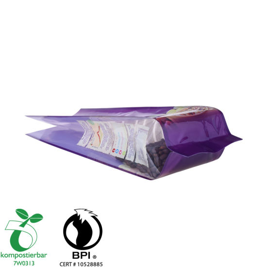 Fotograbado que imprime el bolso de planta biodegradable del escudete lateral colorido al por mayor de China