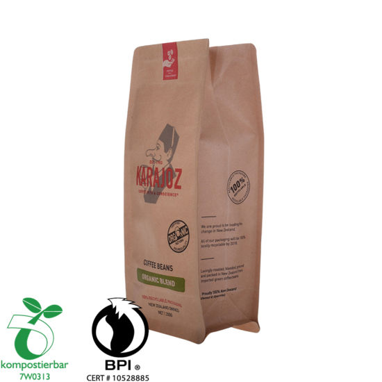 Fábrica de envoltura ecológica de fondo cuadrado de grado alimenticio en China